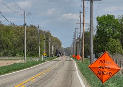 Road Work Ahead Signs
